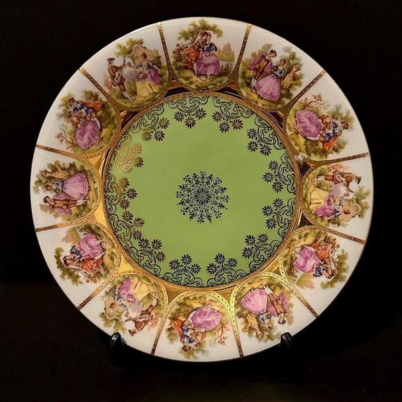 Vintage Alt Wien Bavaria Cabinet Plate 8”Made in Germany - 10165